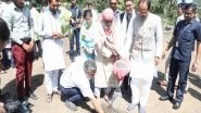 India News | Chief Minister Chouhan Plants Saplings with Padma Shri Awardee Anil Prakash Joshi