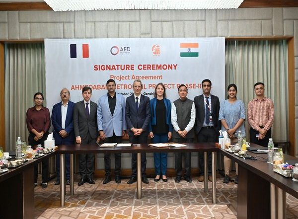 World News | Agreement Signed for Ahmedabad Metro Phase-II Backed by French Development Agency's Financing