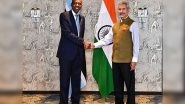 World News | India, Botswana FMs Focus on Health, Trade, Investment, Including Defence and Training