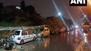 India News | Wall Collapses in Bengaluru After Heavy Downpours Lashed the City