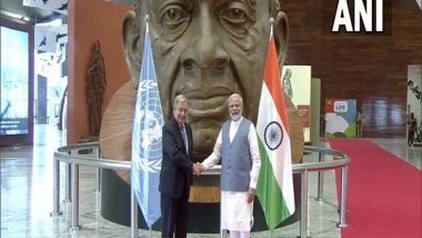World News | PM Modi Holds Bilateral Talks with UN Secretary General Ahead of Mission LiFE Launch