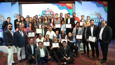 Business News | Times Achiever 2022: See the Full List of Winners and Honourees by Category