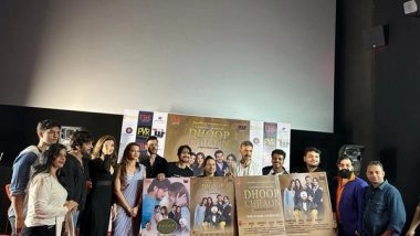 Business News | Grand Trailer Launch of Bollywood Film Dhoop Chhaon to Release on November 4