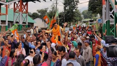 India News | Rakesh Chaudhary Files Nomination to Contest from Dharamshala in Himachal Polls