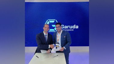 Business News | Garuda Aerospace, Elbit Systems Sign Agreement to Provide Drones to Commercial, Govt Agencies