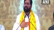 Diwali 2022: Maharashtra CM Eknath Shinde Urges People for Pollution-Free Diwali