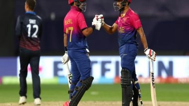 Sports News | Great Moment for UAE Cricket: Skipper Rizwan After Seven-run Win over Namibia in T20 World Cup