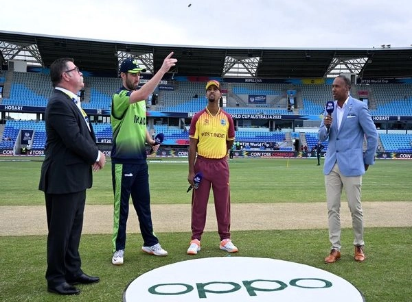 Sports News | T20 World Cup: West Indies Opt to Bat Against Ireland in Do-or-die Encounter