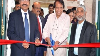 Business News | Former Union Railway Minister Suresh Prabhu Inaugurates MCA New Office in Bangalore