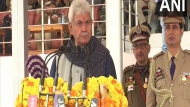 India News | Some People Justify Killings of Innocents Because of Self-interest: J-K LG Manoj Sinha on Farooq Abdullah Remarks