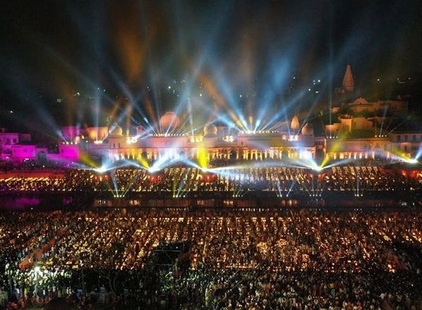 India News | Ayodhya Decked Up for Diwali Celebrations with 'Ramayana Gates', Tableaux
