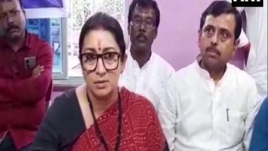 India News | Crackdown on Common Man, Says Smriti Irani on Removal of TET Protestors by Police in Howrah
