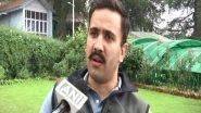 India News | Himachal Pradesh Polls: Former CM's Son Vikramaditya Singh Files Nomination from Shimla Rural