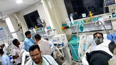 India News | MP: Fire Breaks out During Refilling Petroleum Depot in Bhopal, 7 Injured