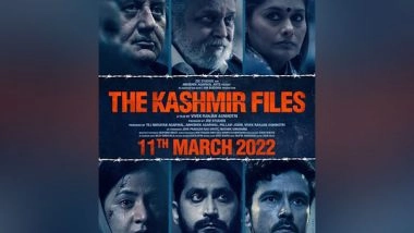 Entertainment News | SS Rajamouli's 'RRR', Suriya's 'Jai Bhim', Anupam Kher's 'The Kashmir Files' to Be Screened at IFFI 2022