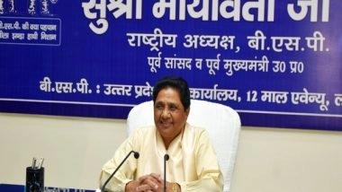 India News | Mayawati Chairs State Level Meeting Ahead of Uttar Pradesh Civic Polls
