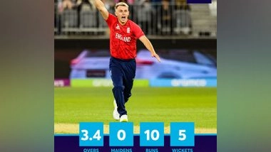 Sports News | T20 WC: Curran Thriving with Extra Responsibility in Death Overs: England Skipper Buttler After Win over Afghanistan