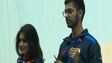 Sports News | ISSF World C'ship 2022: Indian Teams Win Gold and Silver in 10m Junior Mixed Team Pistol
