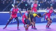 Sports News | Pro Kabaddi League: Clinical Jaipur Pink Pathers Defeat Telugu Titans
