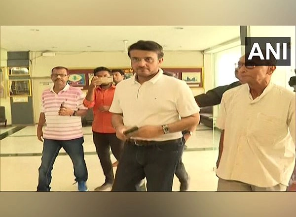 Sports News | Sourav Ganguly Arrives at Eden Gardens to File Nomination for Post of President of CAB