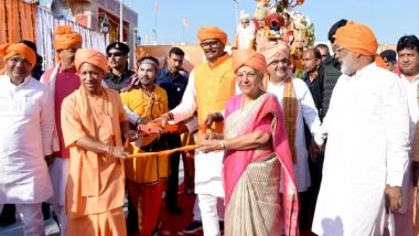 India News | Scene of Lord Ram's Return to Ayodhya by Pushpak Viman Recreated