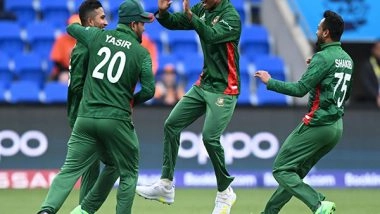 Sports News | T20 WC: Valiant Fifty from Ackermann in Vain as Taskin's 4-wicket Haul Guides Bangladesh to Victory over Netherlands