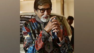 Entertainment News | Amitabh Bachchan Performs Diwali Puja with Family at 'Pratiksha' Bungalow