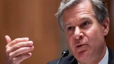 World News | China Continues to 'lie, Cheat, and Steal' for Dominating Tech Sector: FBI Director