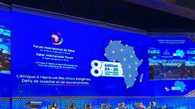 World News | MoS Muraleedharan Attends Dakar International Forum on Peace and Security in Africa