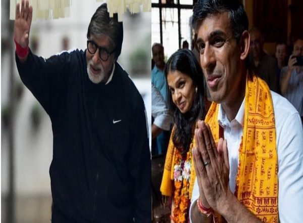 Entertainment News | Amitabh Bachchan Reacts to Rishi Sunak Becoming First Indian-origin PM of UK