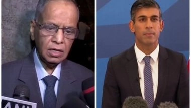 World News | Confident Son-in-law Will Do Best for UK, Says Infosys' Narayana Murthy on Rishi Sunak