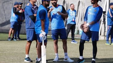 Sports News | T20 WC: Kohli, Rohit, Rahul Sweat It out at Nets in SCG; Pandya, Pacers Skip Practice Session