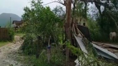 Cyclone Sitrang: Several Houses Damaged, Trees Uprooted Due to Heavy Rains in Assam