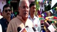 India News | Chhattisgarh CM Celebrates Tribal Culture of Gaura-Gauri Puja in Bhilai