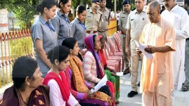 India News | Bihar Woman Attends Yogi's 'Janata Darshan' at Gorakhpur, Seeks Intervention into Her Problems