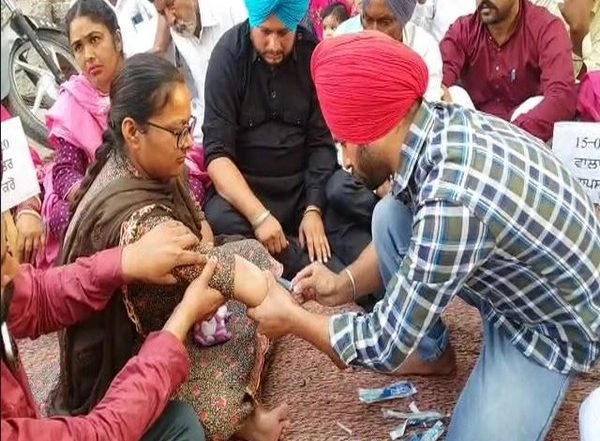 India News | Vimukt Caste Stages Protest in Punjab's Faridkot over Reservation