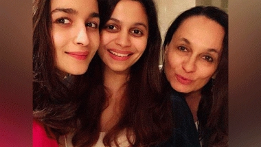 Entertainment News | Sisters Alia Bhatt, Shaheen Bhatt Pen Heartfelt Birthday Wishes for Mom Soni Razdan
