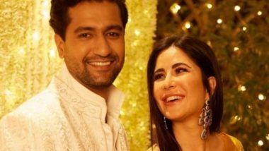 Entertainment News |  Katrina Kaif Tries to Wake Up Vicky Kaushal in 'bhoot' Style