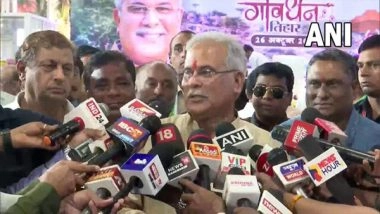India News | Talking About Aam Aadmi Party is a Waste of Time as It's BJP's B Team, Says CM Bhupesh Baghel