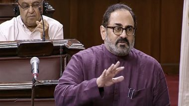 Business News | Data Protection Bill Will Be Simple and Modern: Rajeev Chandrashekhar