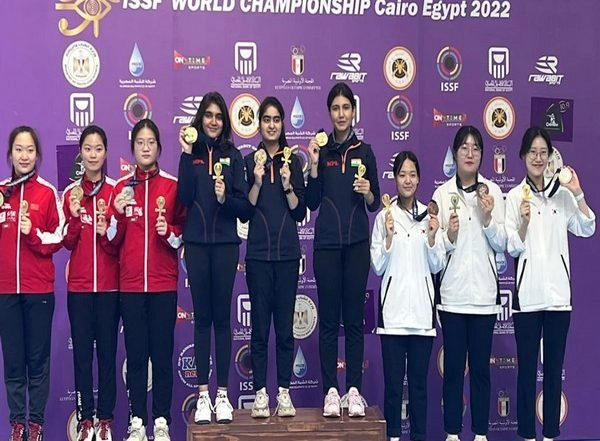 Sports News | ISSF Rifle/Pistol World C'ship: India Finish Campaign at Second Position with 34 Medals