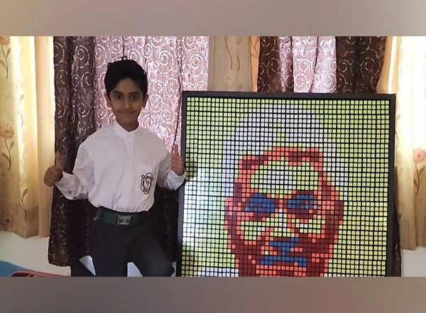 India News | 7-year-old Mosaic Artist from Srinagar Wins Gold in National Cube Championship