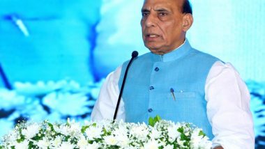 India News | Rajnath Singh to Visit Srinagar Today to Participate in 'Shaurya Diwas' Programme