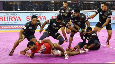 Sports News | PKL: U Mumba Beat Gujarat Giants to Leapfrog Them in Season 9 Standings