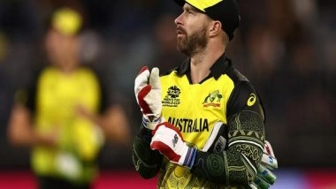 Sports News | T20 WC: Australia's Matthew Wade Tests Positive for COVID-19, Expected to Feature in Match Against England