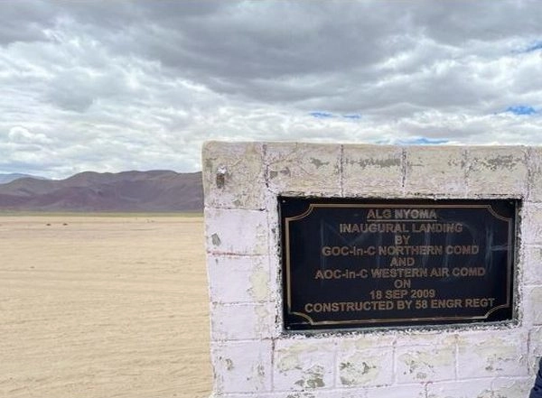 India Soon to Upgrade Nyoma Airfield Near LAC with China for Fighter Aircraft Operations, BRO to Build New Runway