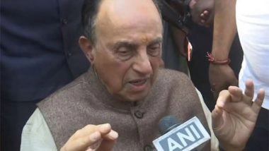 India News | Subramanian Swamy Moves Delhi HC over Centre's Failure to Provide Security at His Private Residence