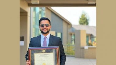 Business News | This 22-year-old Becomes First Indian and Youngest Ever Garwood Fellow at University of California Berkeley