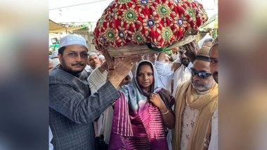 India News | TRS Leader Kavitha Visits Ajmer Sharif Dargah in Rajasthan