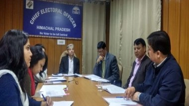 India News | Himachal Pradesh Assembly Election: CEO Reviews Poll Preparedness with DEOs and SPs